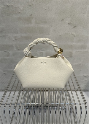 Bou small grained bag Egret B2100140 Ganni 